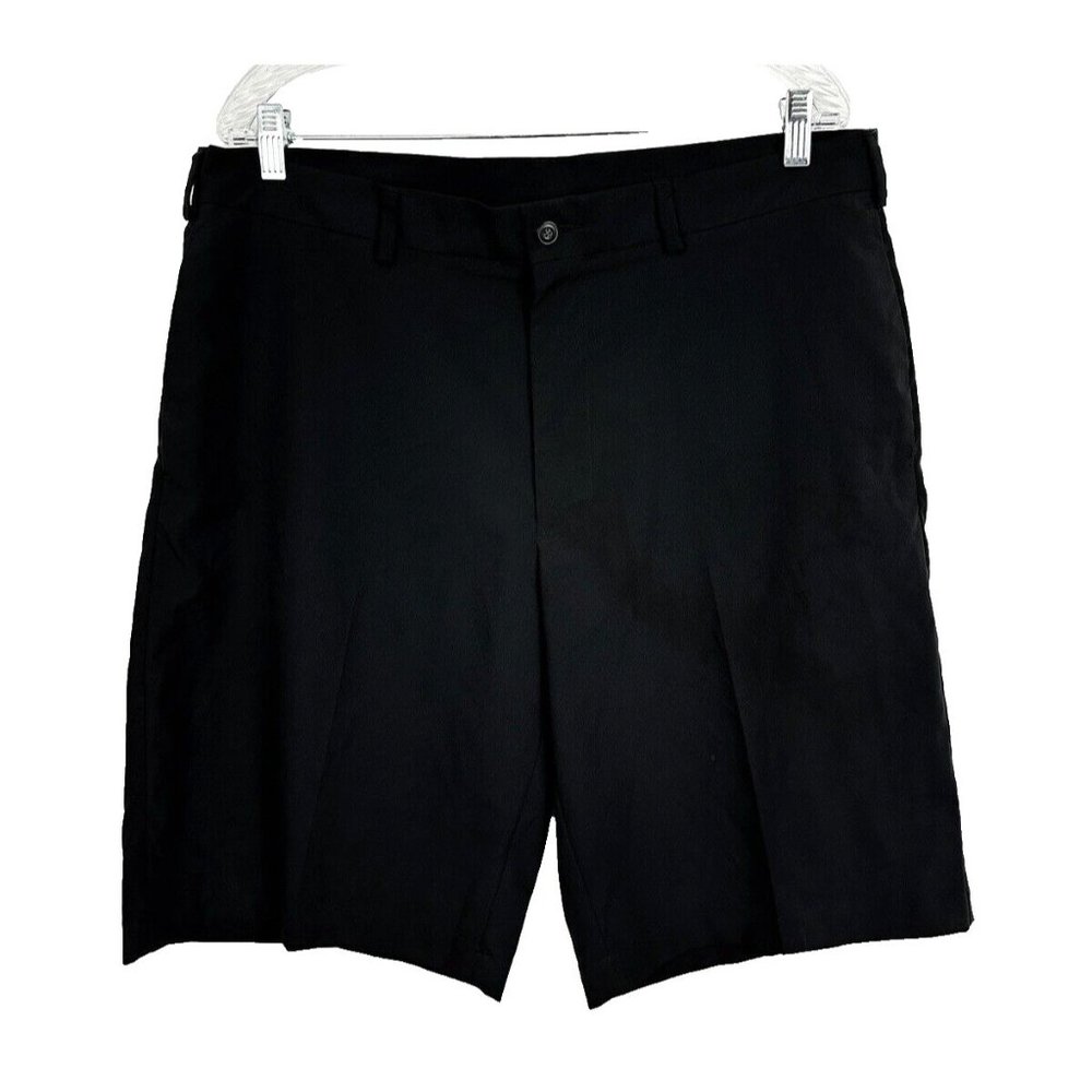 Pro Tour Cool Play Mens‎ Golf Shorts Size 36 Bermuda Black Outdoor